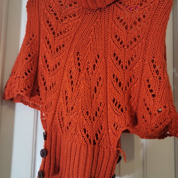 BCBGirls Knit Turtleneck Short Sleeve Sweater - Picture 5 of 6